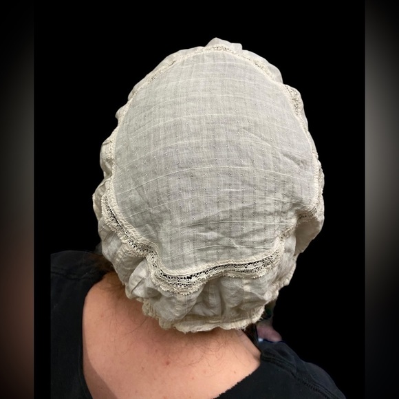 Edwardian Cotton Bed Hat main image 5